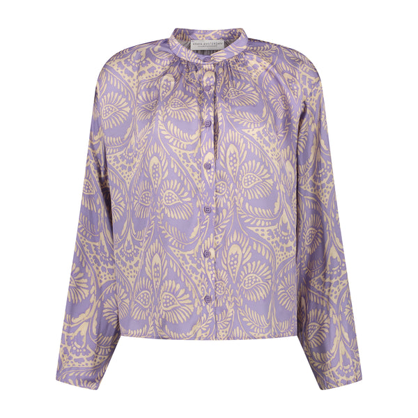 Carry blouse lila print