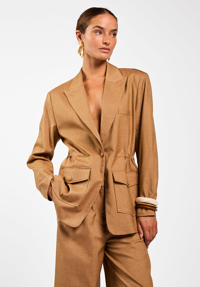 Kensi blazer bruin