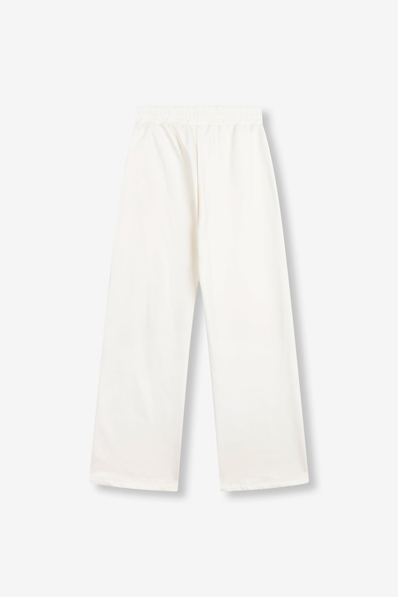 ladies knitted wide leg sweat pants