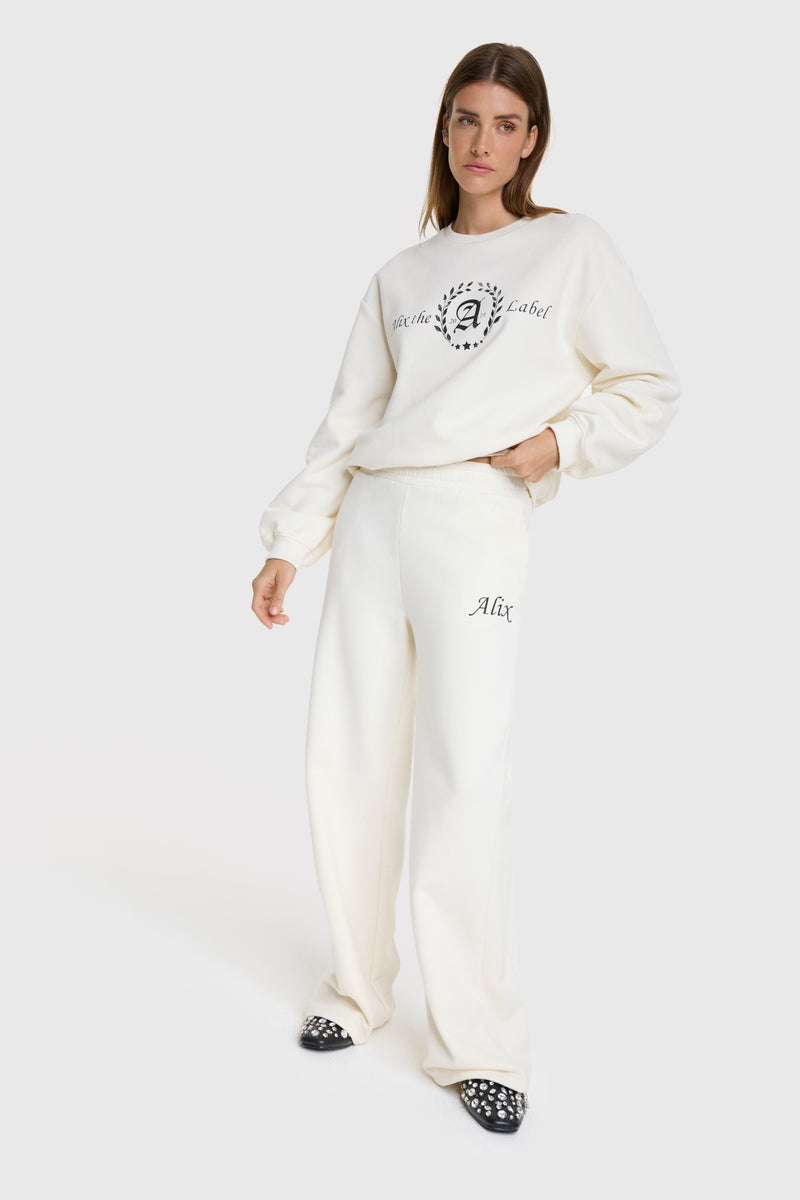 ladies knitted collage sweater