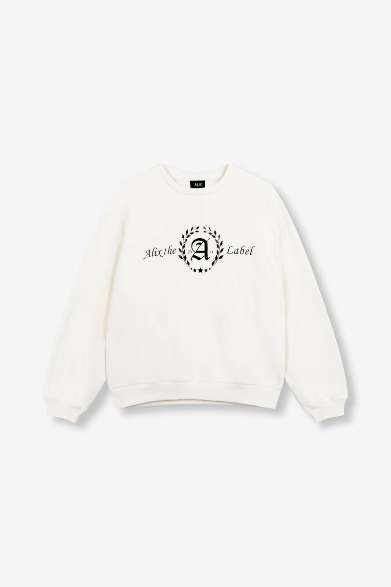 ladies knitted collage sweater