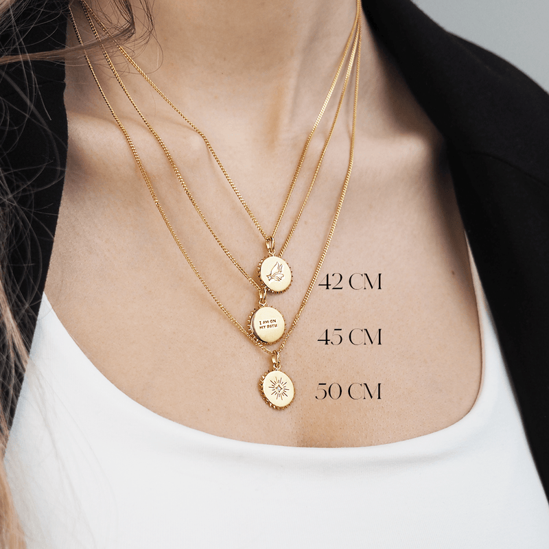 i believe in myself necklace