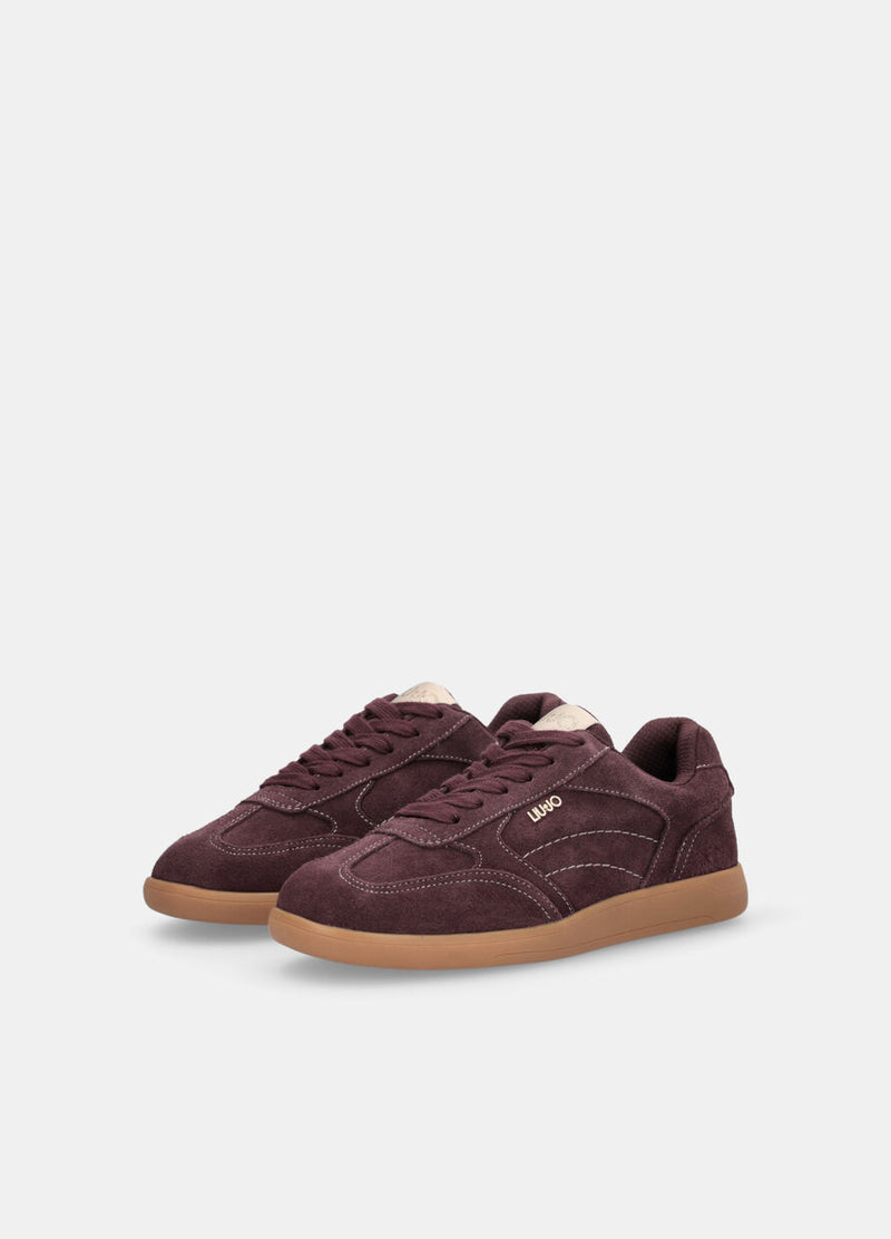 Suede sneakers