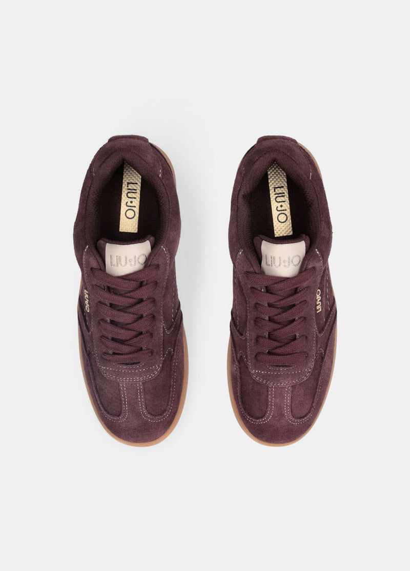 Suede sneakers