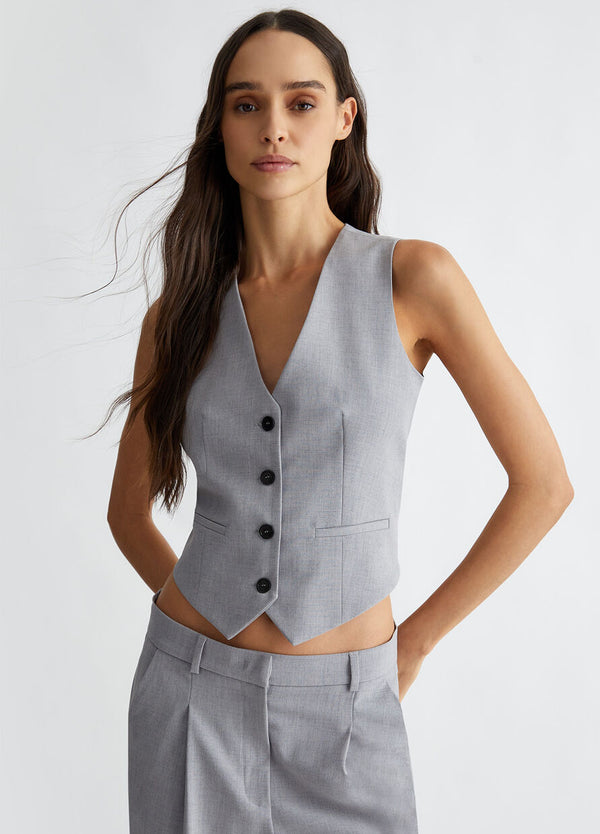 Twill waistcoat