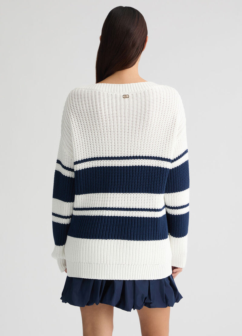 Striped pullover