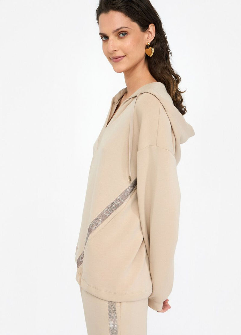 Felpa sweater champagne