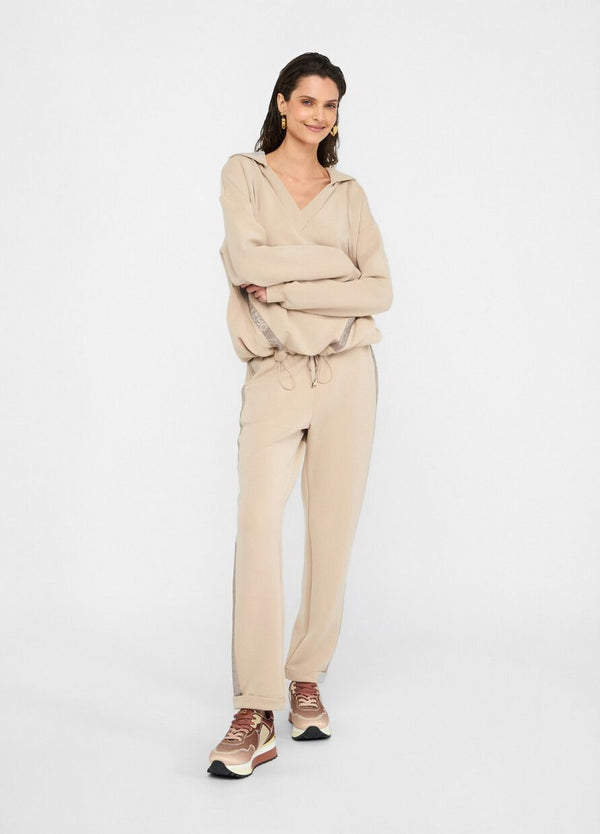 jersey lungo pants champagne