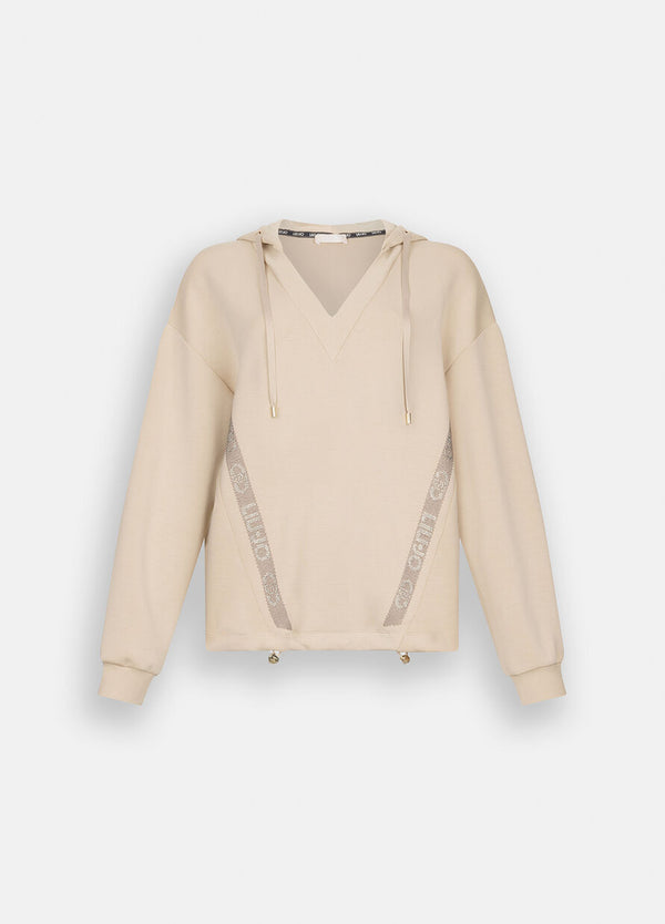 Felpa sweater champagne