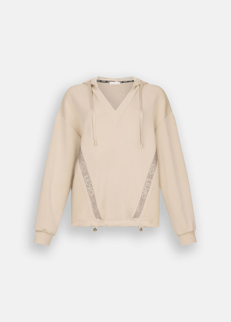 Felpa sweater champagne