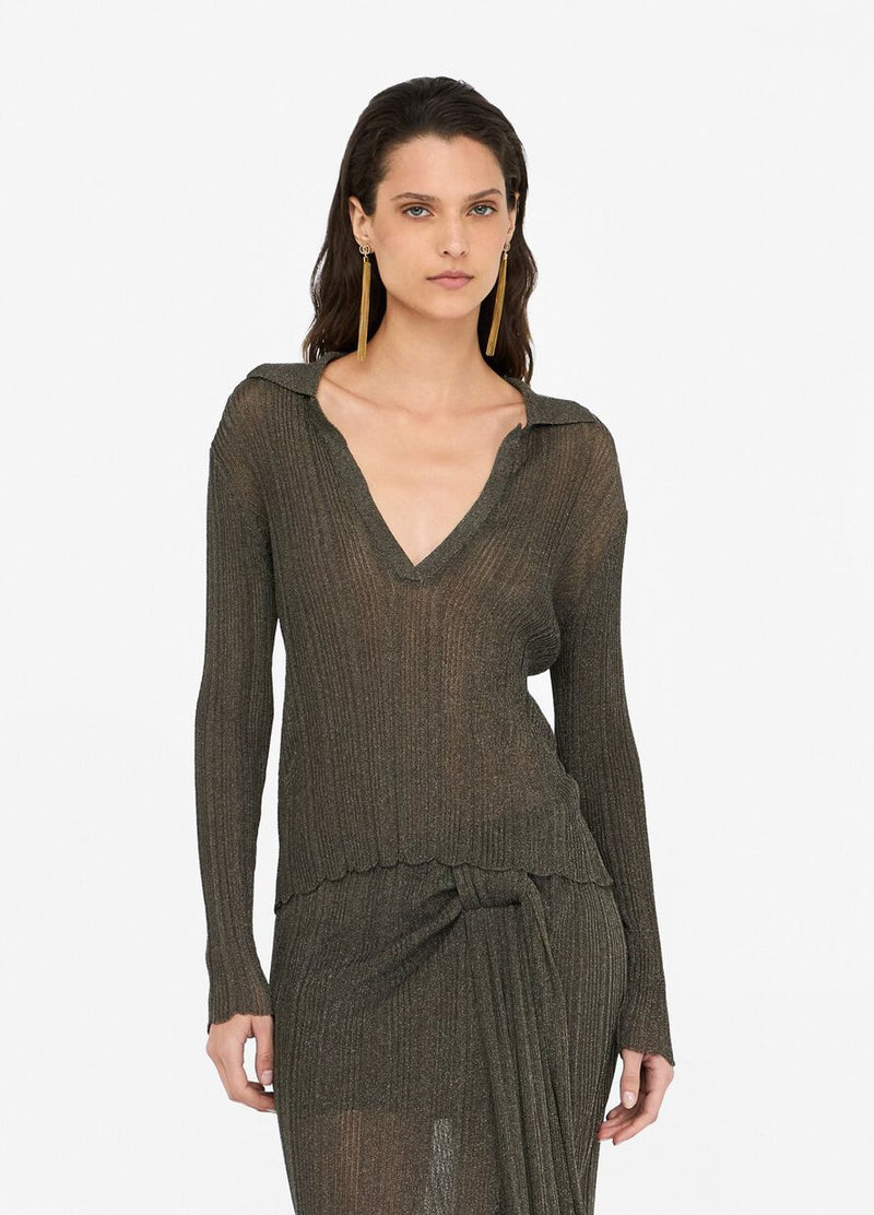 Lurex® sweater