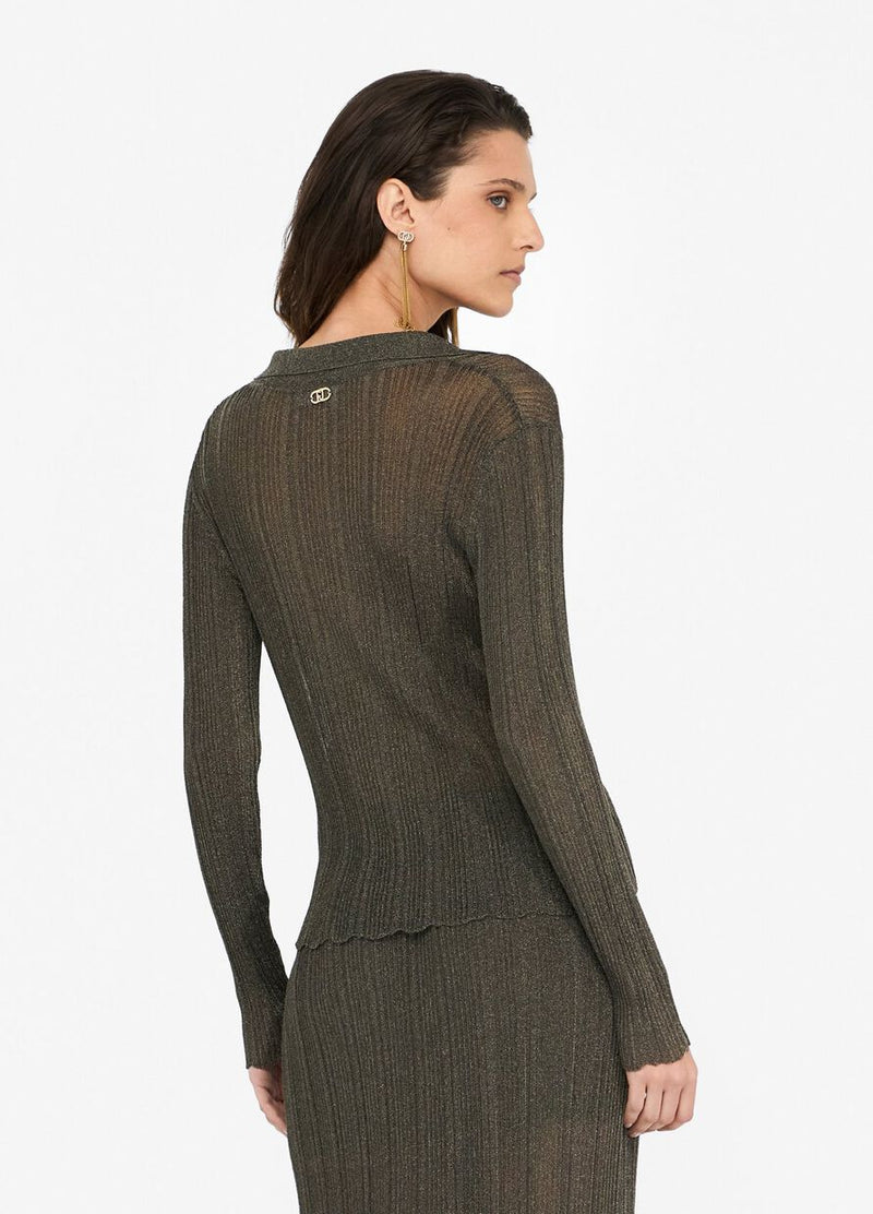 Lurex® sweater