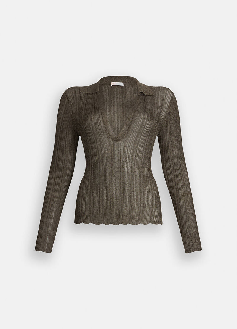 Lurex® sweater
