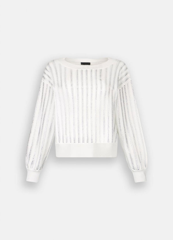 Jumper with gemstones