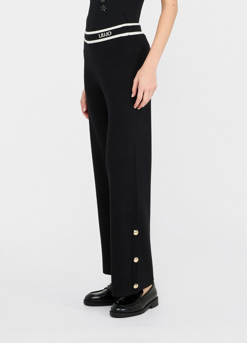 Knitted trousers