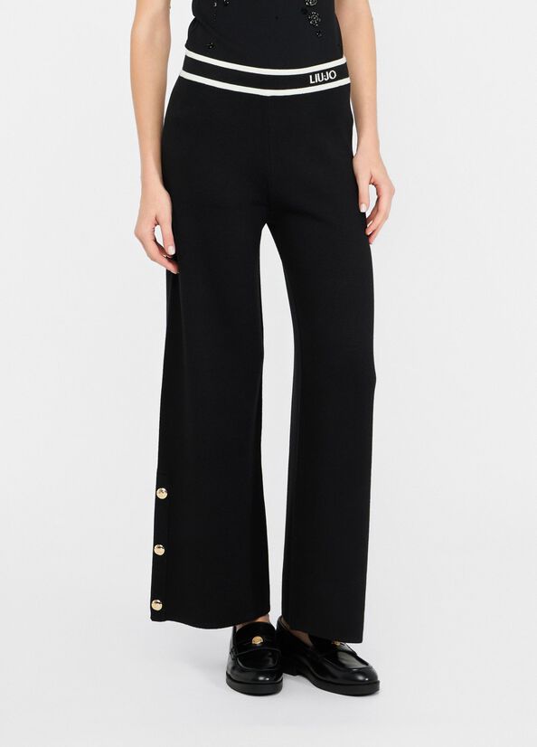 Knitted trousers
