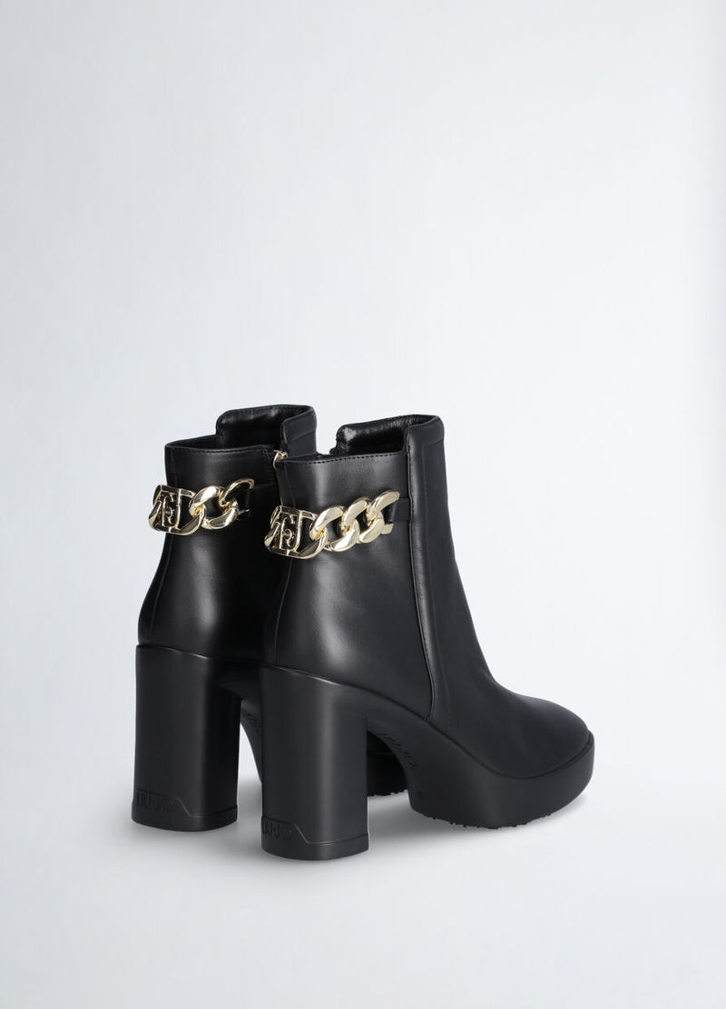 now 37 Leather ankle boot