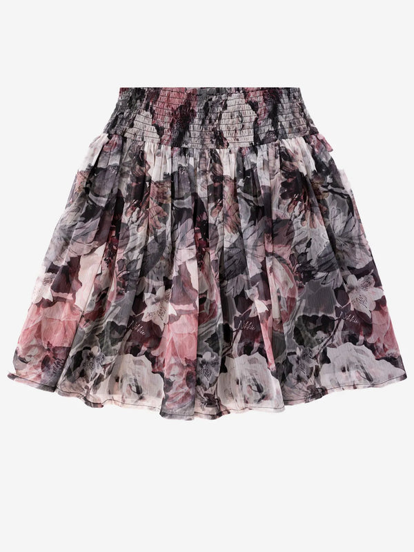 Essex Print Skirt black