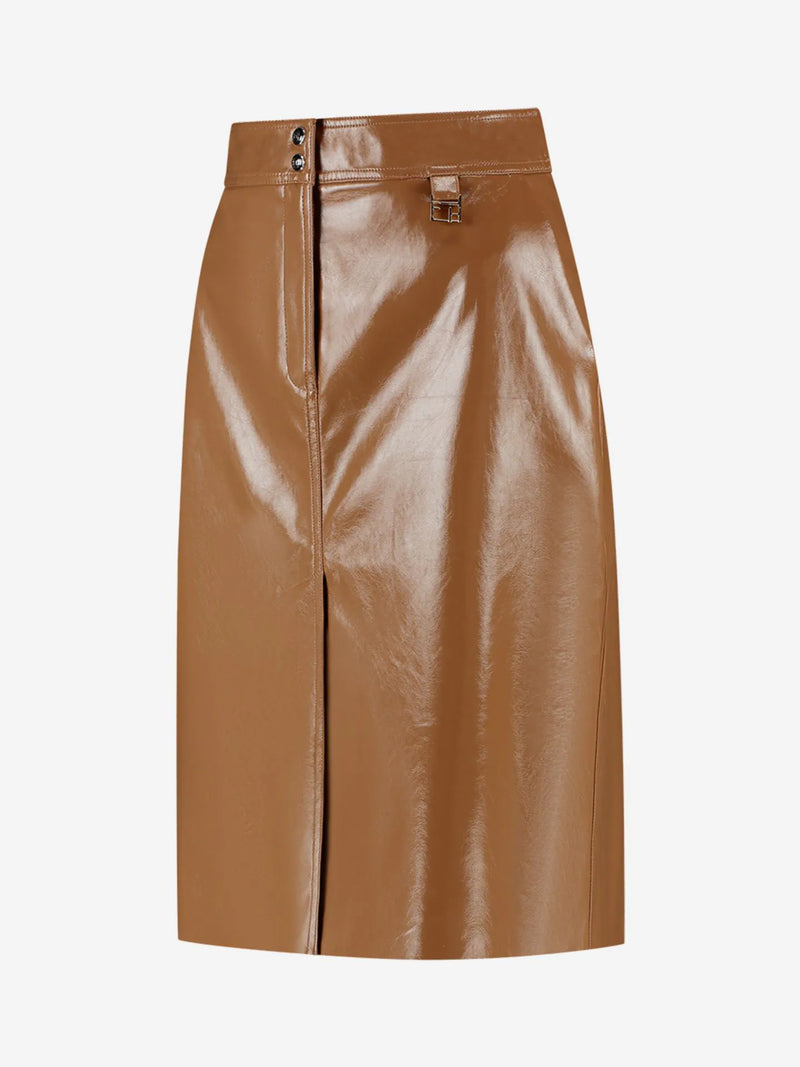 Franklin skirt dark camel