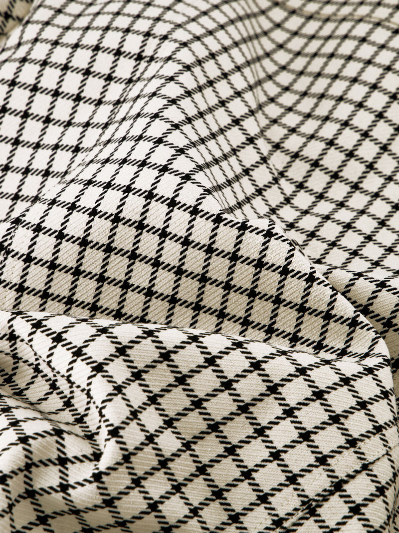 isabella jacket soft white/black