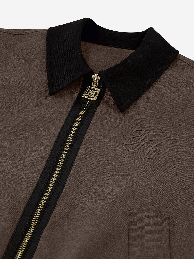jaz bomber jacket chocolate martini