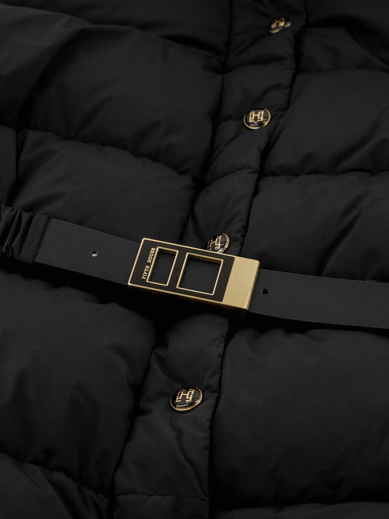 jill puffer coat black