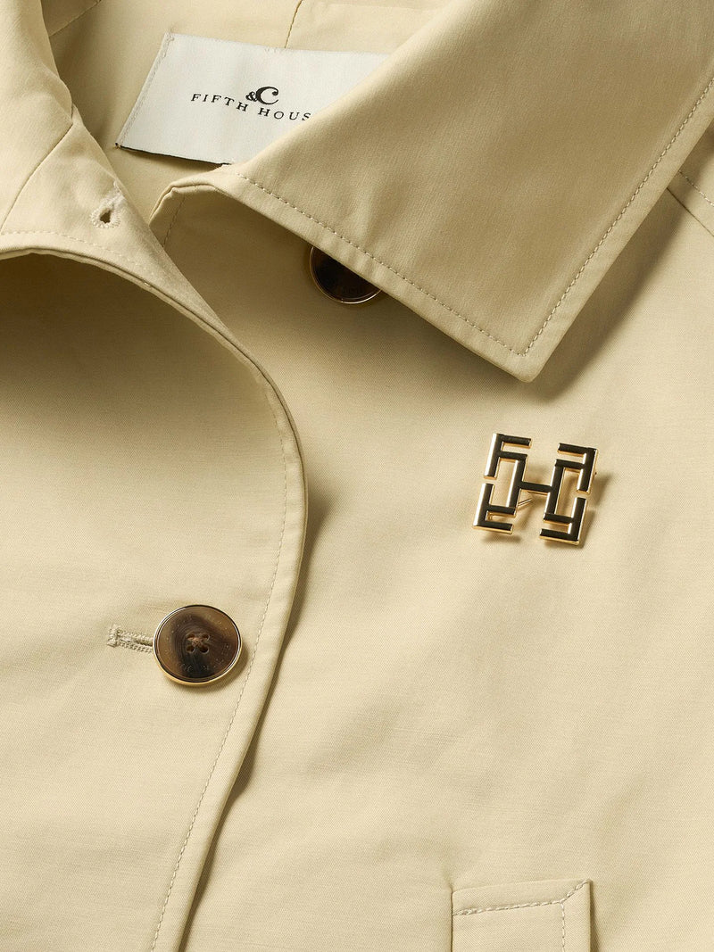 leala coat iced coffee