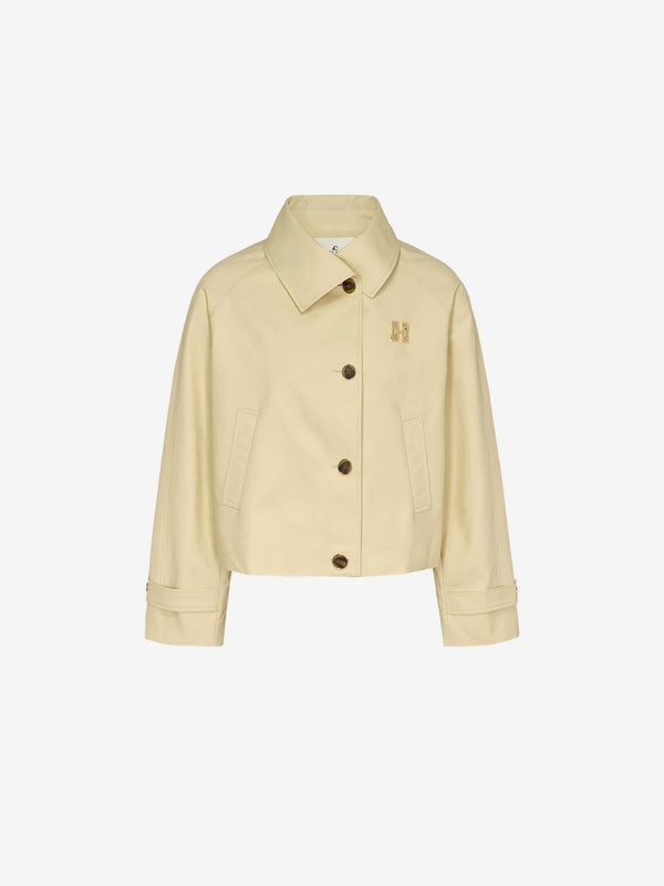 leala coat iced coffee