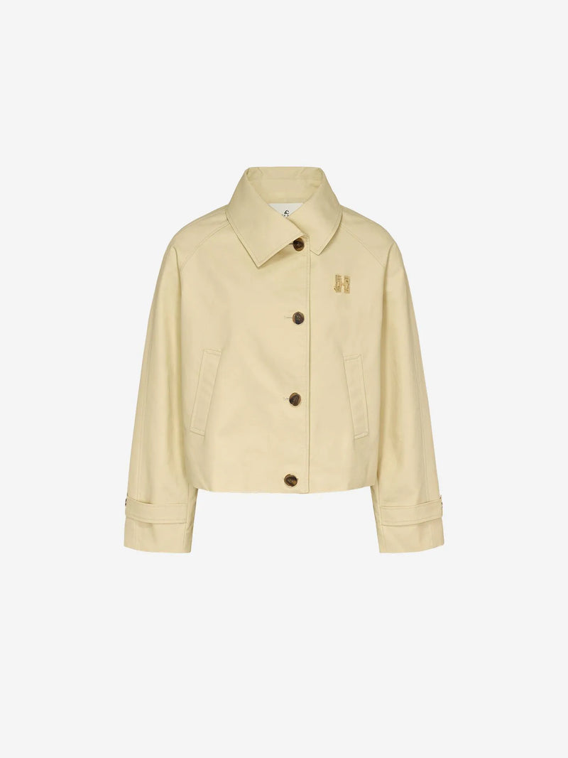 leala coat iced coffee