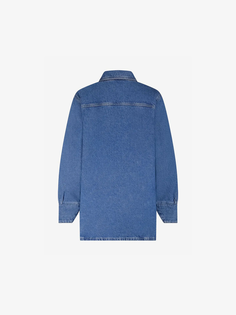 jena long blouse fresh blue