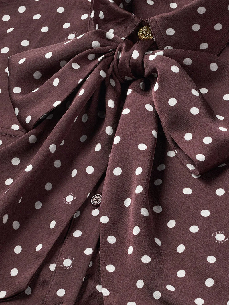loesy polkadot dress port royal