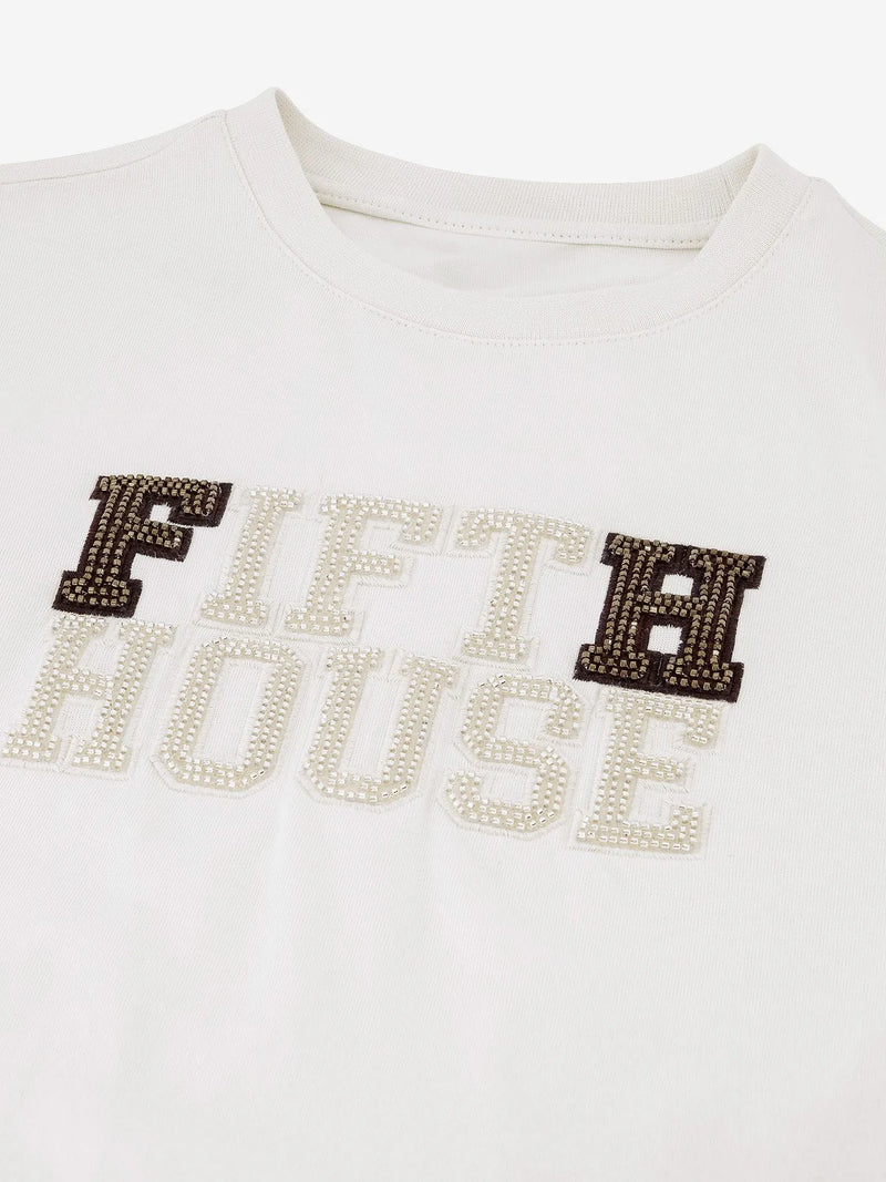 july t-shirt soft white