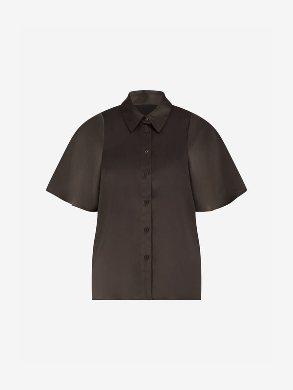 joline blouse chocolate martini