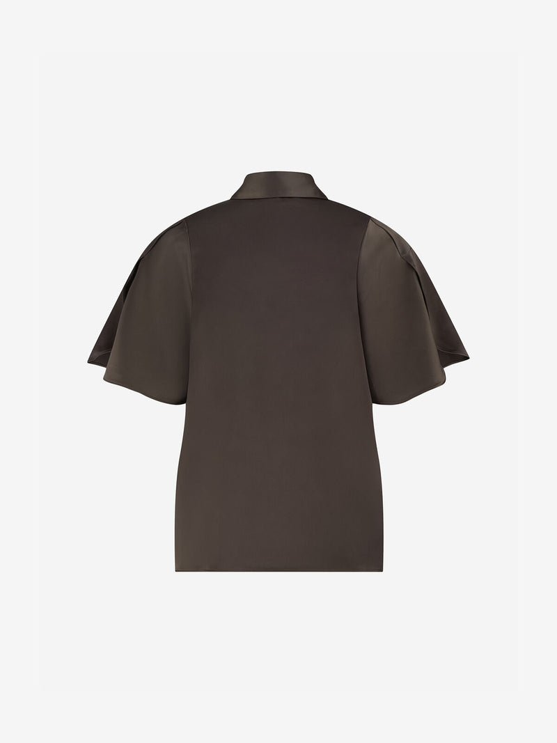 joline blouse chocolate martini