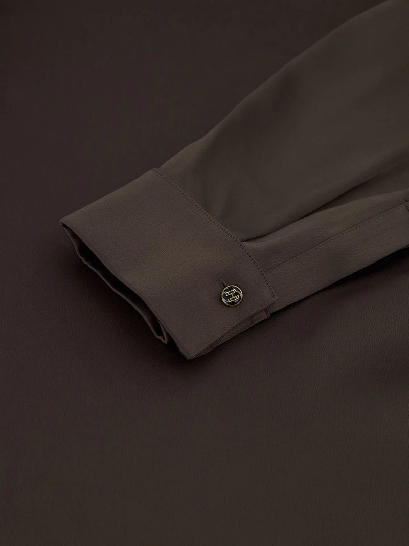 joline high collar chocolate martini