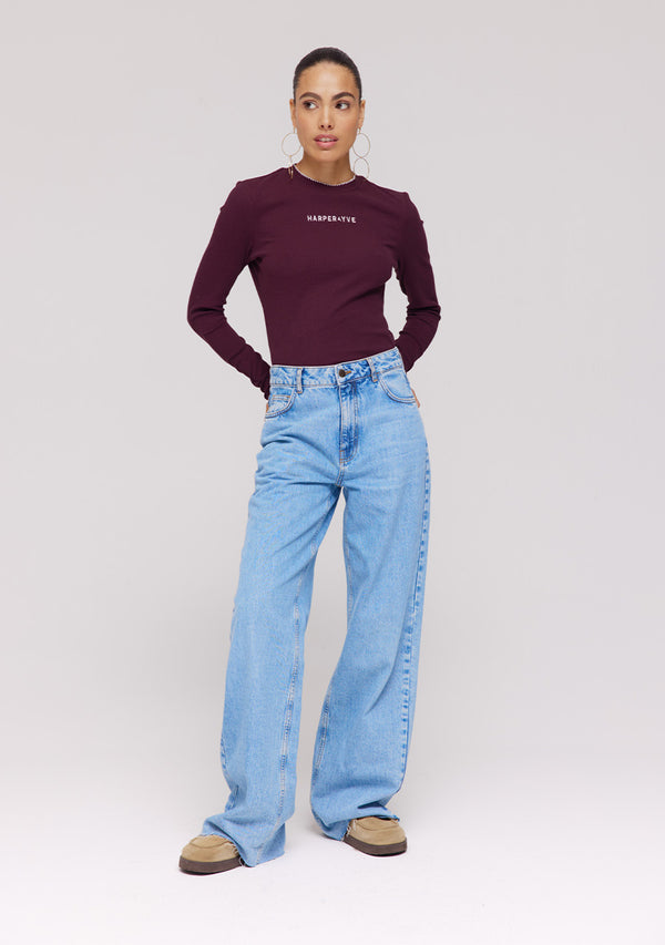 yve pants light blue