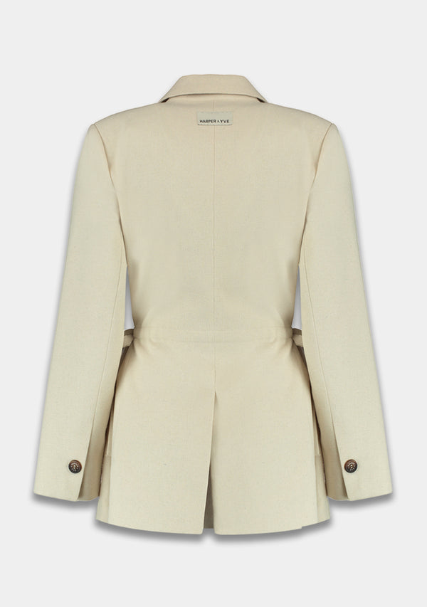 Anina blazer ecru