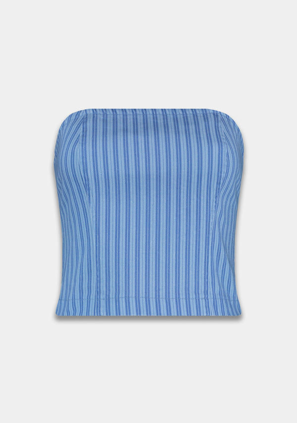 felice blue stripe