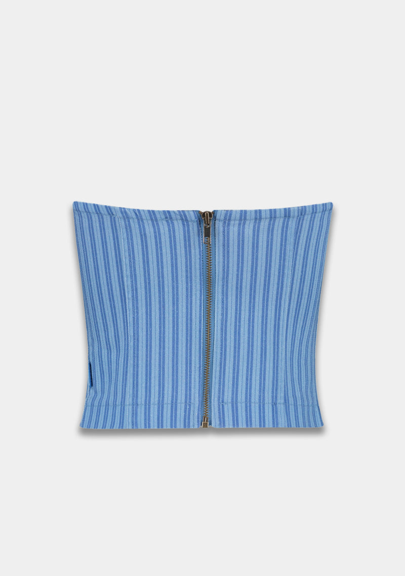 felice blue stripe