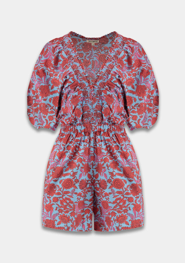 flirty flower jumpsuit