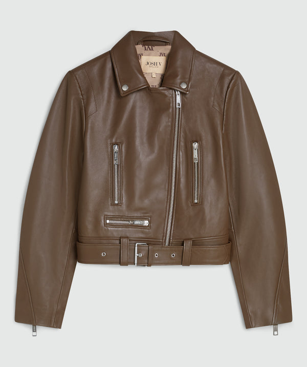 lua jacket dark brown