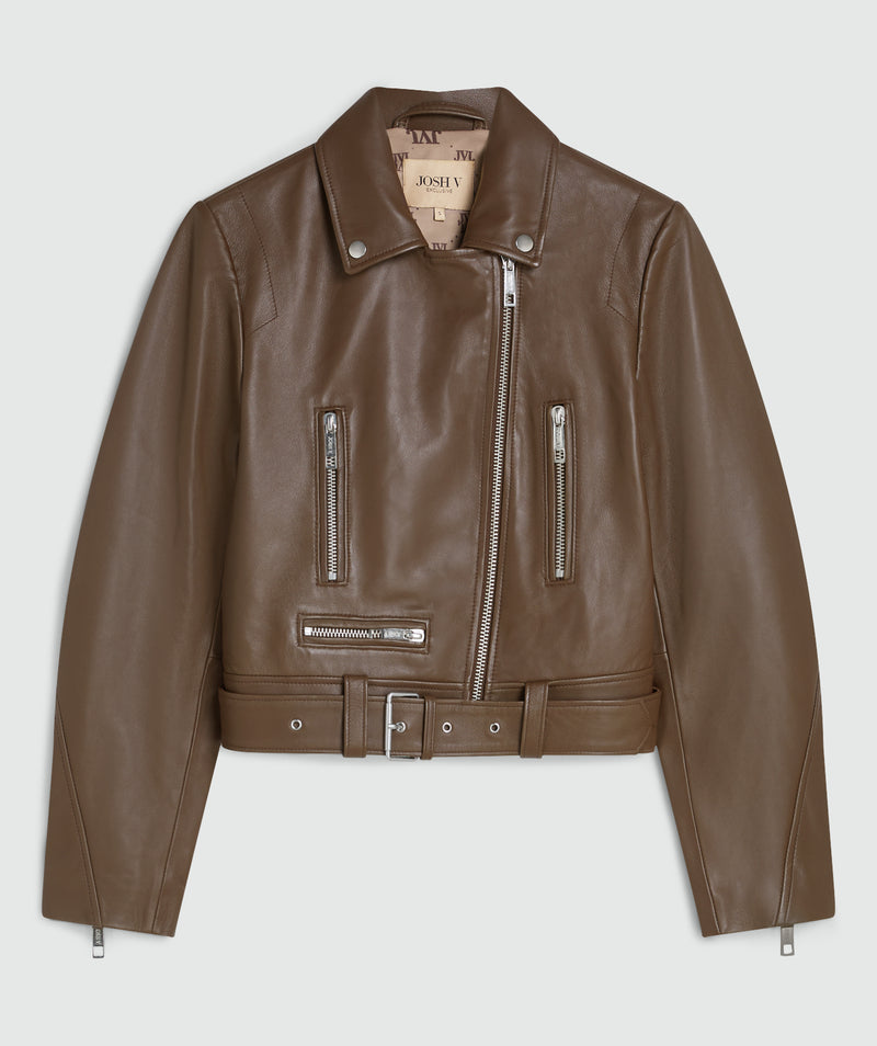 lua jacket dark brown