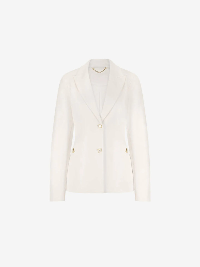 kulti blazer star white