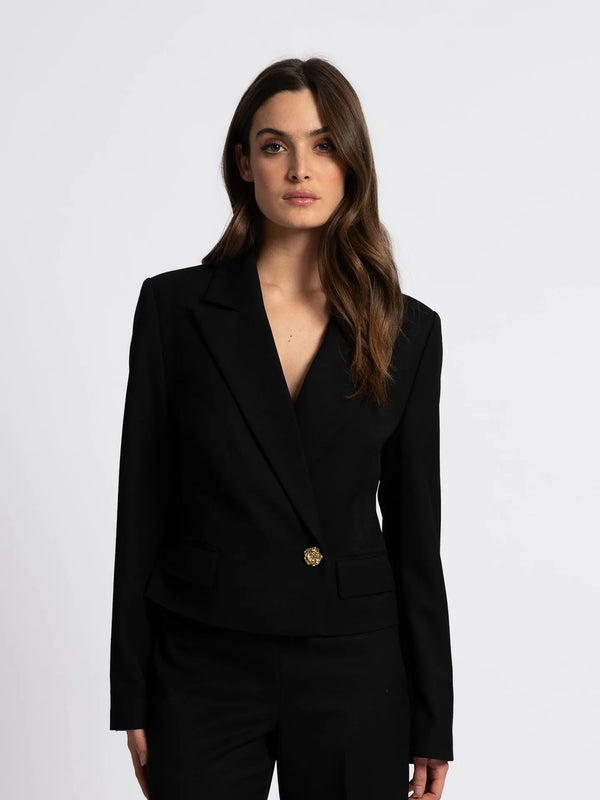 lisbon blazer black