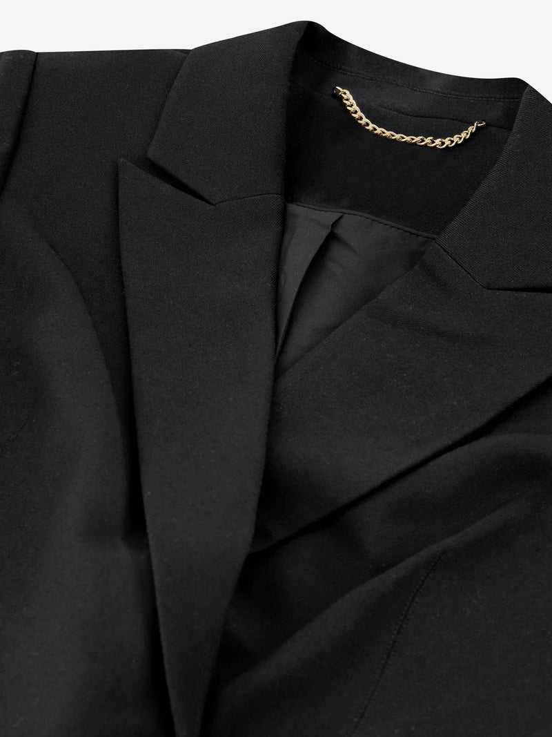 lisbon blazer black