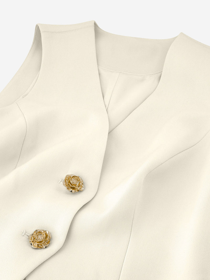 lisbon waiscoat pearl