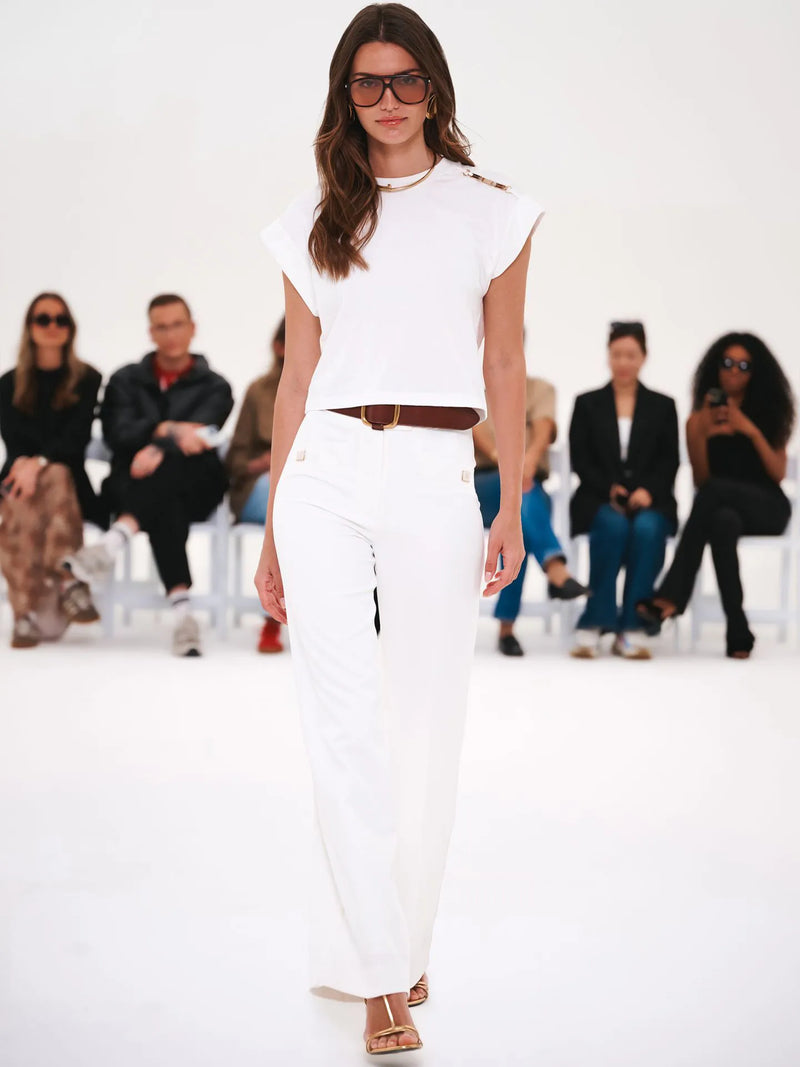 kulti pants star white