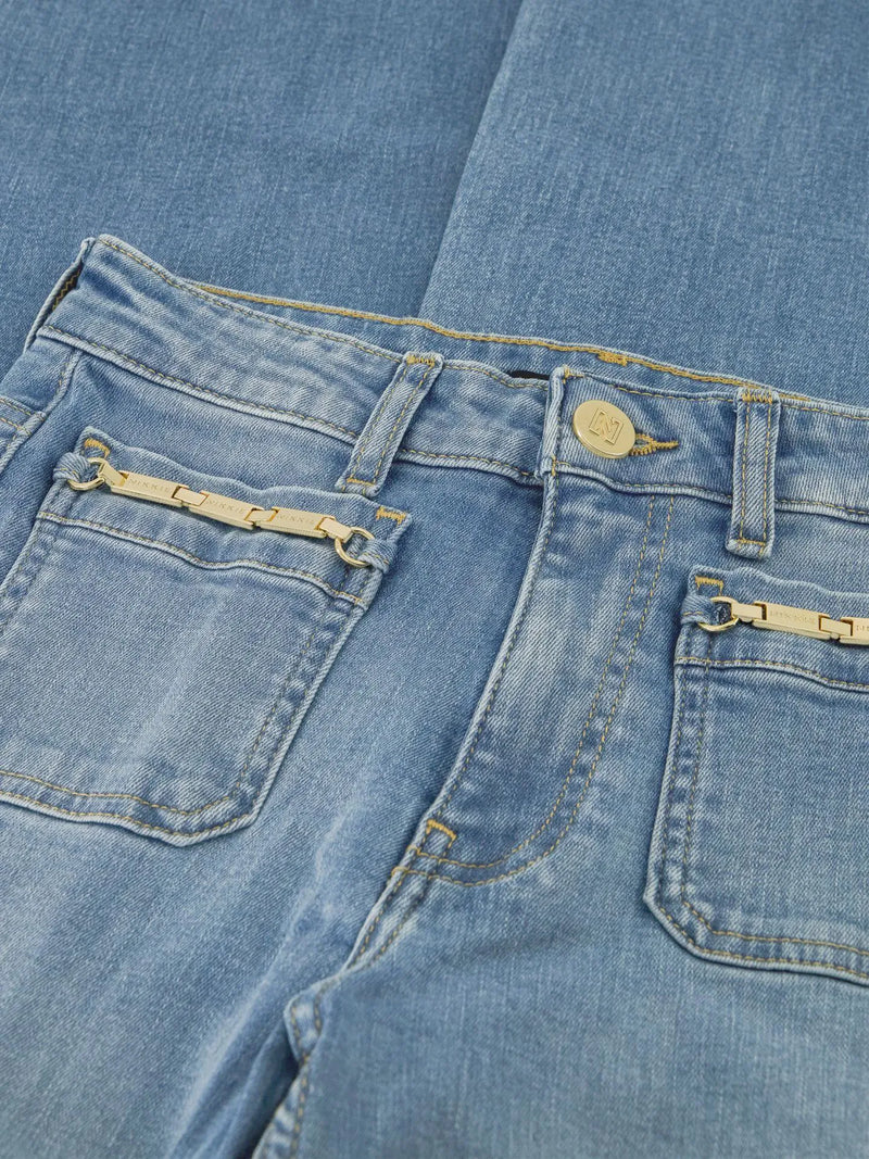 kyoto pants mid blue