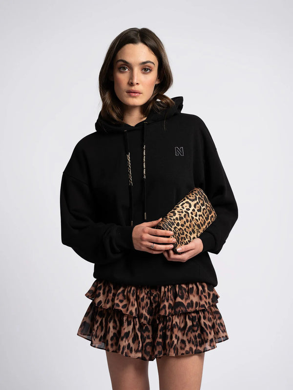 leopard skort toffee
