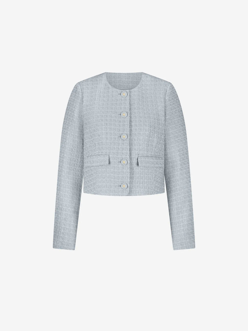 kline jacket teal blue